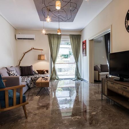 Comfy Apartment Of 104 M² Near Metro! Athen Exterior foto