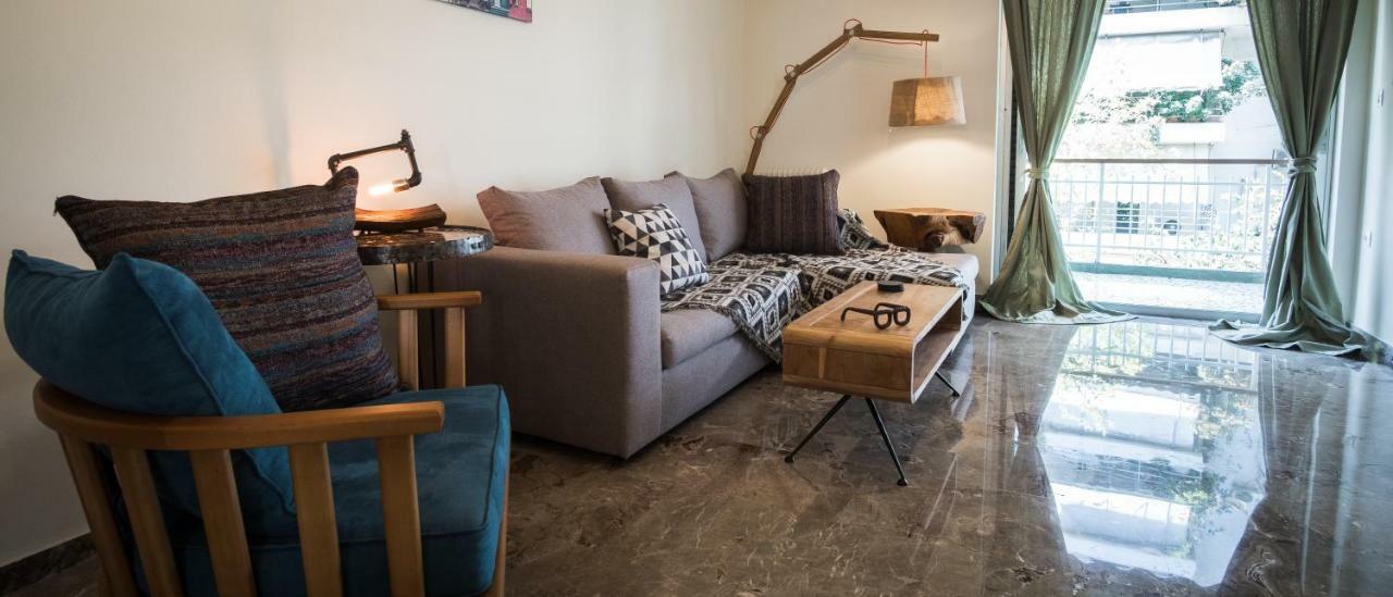Comfy Apartment Of 104 M² Near Metro! Athen Exterior foto