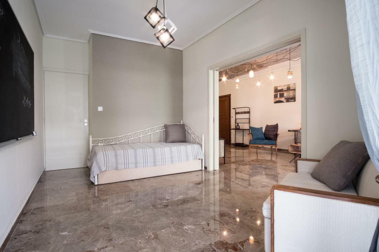 Comfy Apartment Of 104 M² Near Metro! Athen Exterior foto